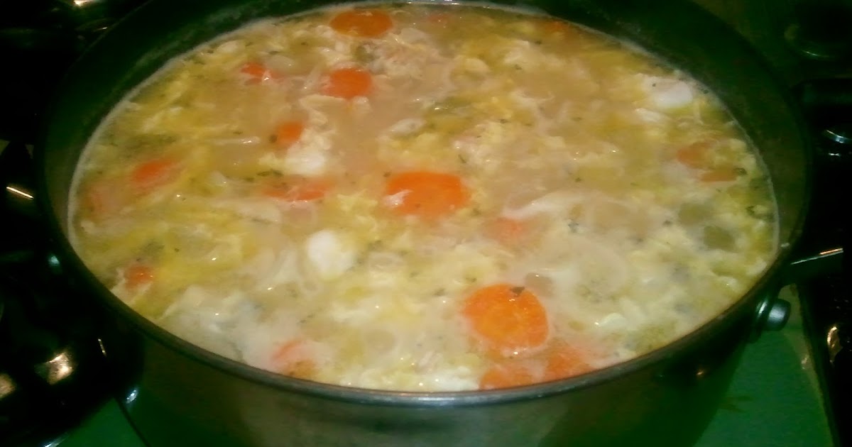 Chicken Noodle Egg Drop Soup Live, Laugh, Love, Bake.