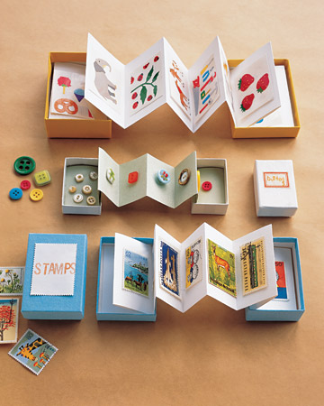 store their collections: