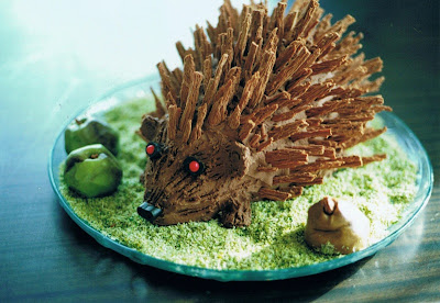 hedgehog cake