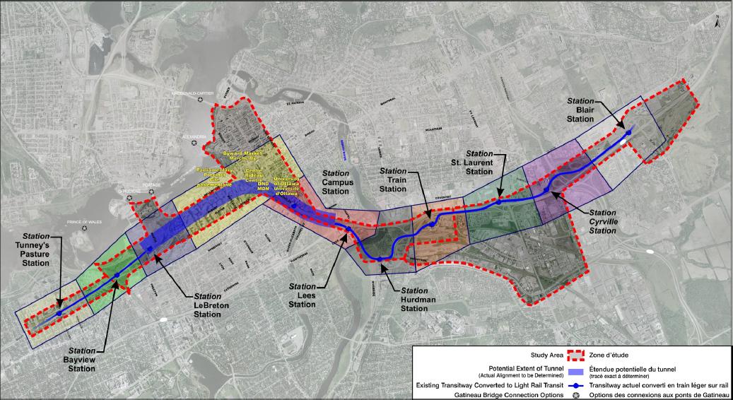 Public Transit in Ottawa A glimpse of what Ottawa's tunnel stations