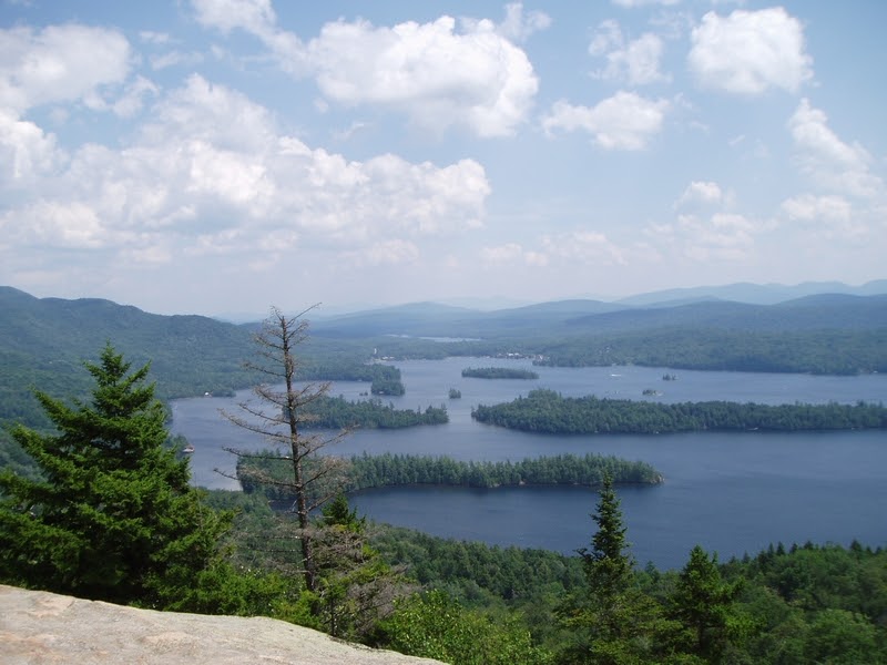 The Saratoga Skier and Hiker Castle Rock and Blue Mtn Lake 07/17/10