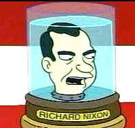 Nixon Head on Futurama