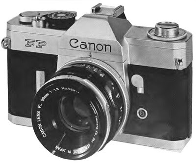 The Canon FP 35mm SLR camera was release in 1965. It is a popular version of 