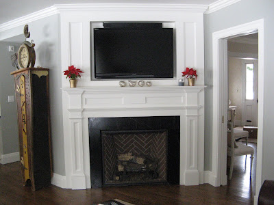 New Gas Fireplace And Mantle Notice The Detail Work; The Moldings