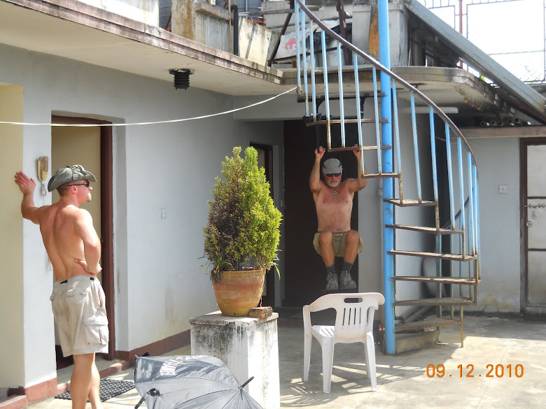 Roof top gym