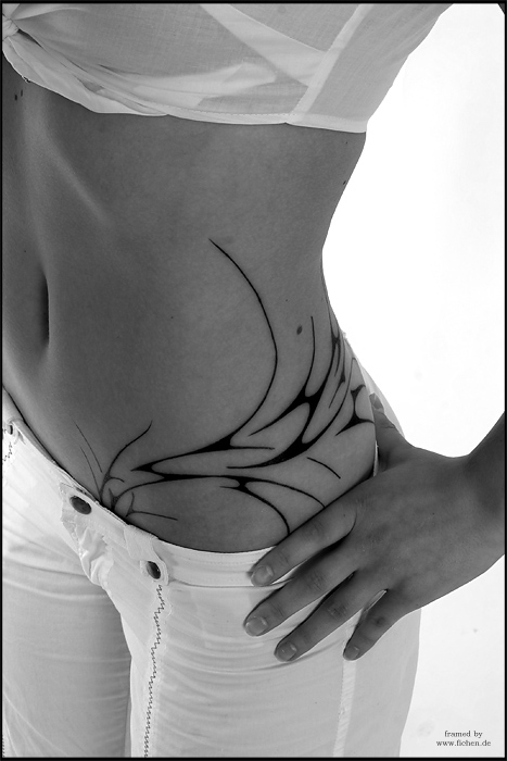 tattoos for girls on hip flowers. Hip Tattoos for girls - Flower