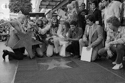 Fleetwood Mac getting thier star on the Hollywood Walk of Fame