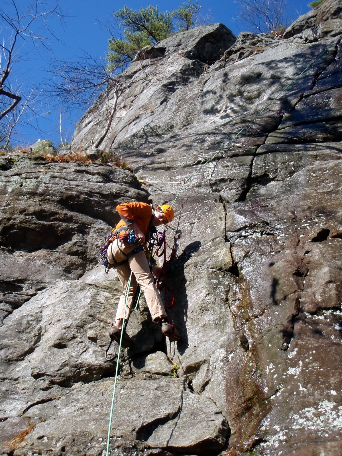 Eugene's Climbing Adventures Crow Hill, Headpointing