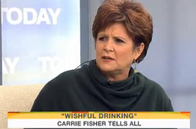 Carrie Fisher On Today Show