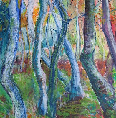 trees in paintings