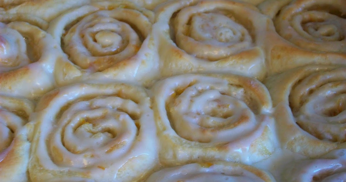 Double the Deliciousness Orange Marmalade rolls