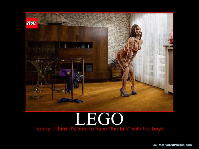 Demotivational Lego
