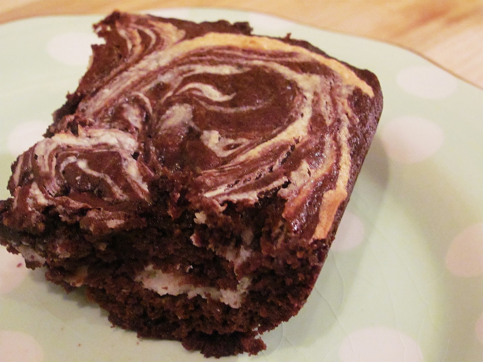 The Girly Girl Cooks Raspberry Cream Marble Brownies