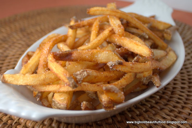 Big, Bold, Beautiful Food Doublefried French Fries