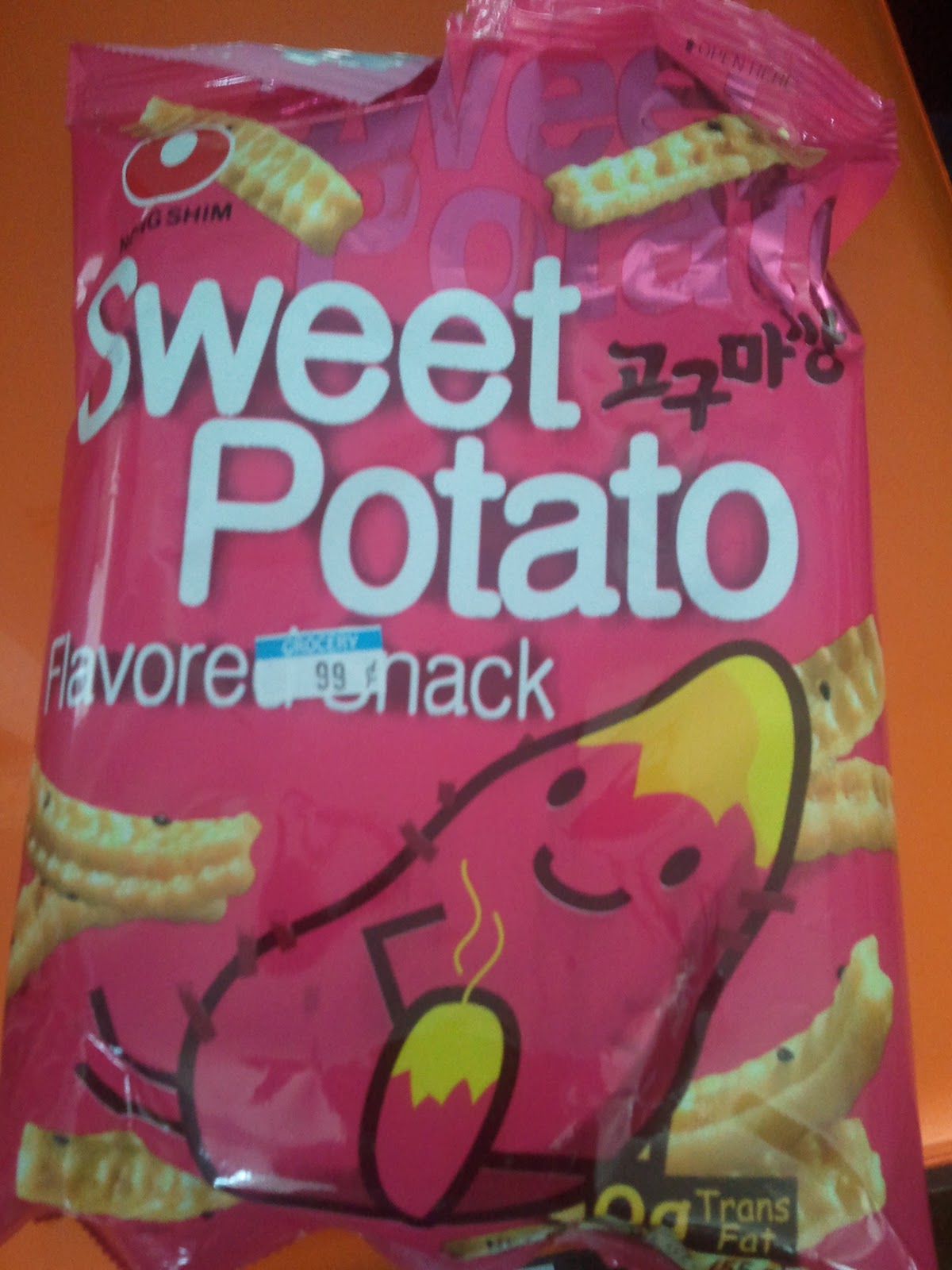 Omma Moments Nong Shim Korean Sweet Potato Snack