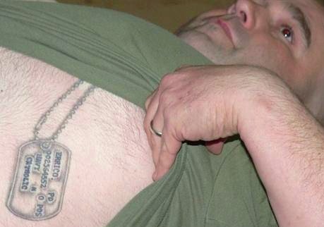 Dog+tags+tattoo+on+foot
