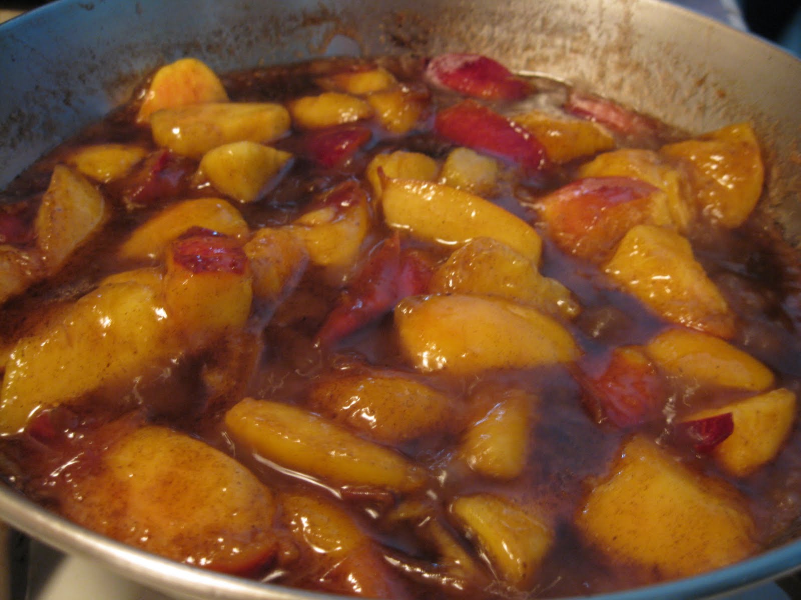 The Kitchen is My Canvas Warm Nectarine Compote
