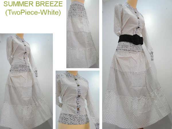 SUMMER BREEZE (Two piece- white)