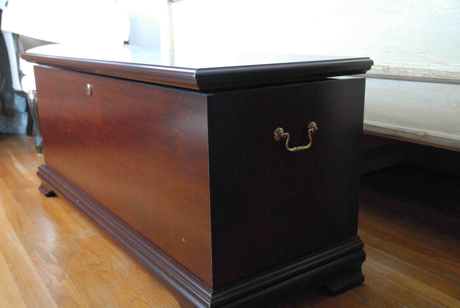 Living Livelier DIY Upholstered Top Cedar Chest