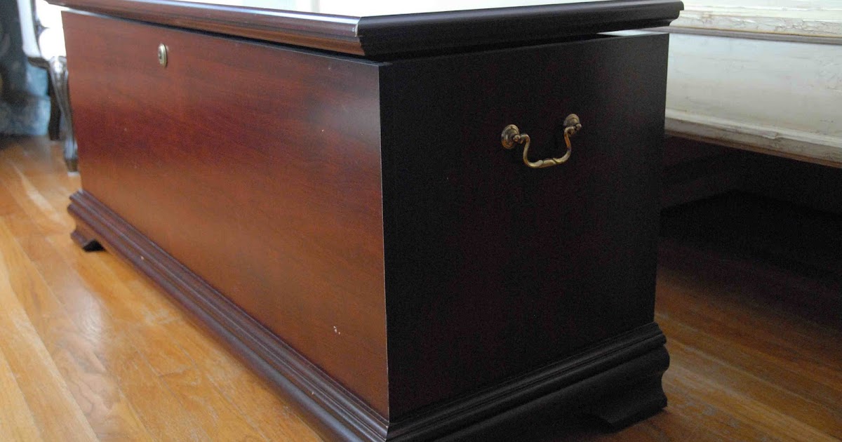 Living Livelier DIY Upholstered Top Cedar Chest