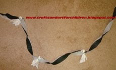 simple ghostly decoration