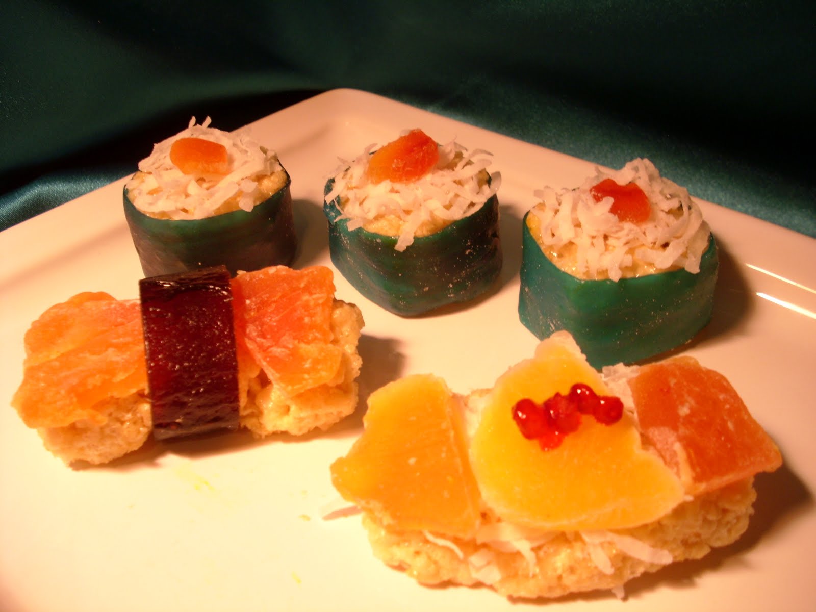 Pretty Food in California: Pretty Sweet Dessert Sushi