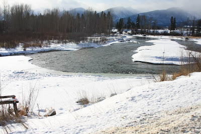 Bitterroot River in late December