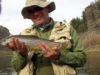 Barry Brown on the Missouri River