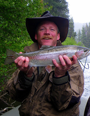 Billy Burk on the Bitterroot River in June