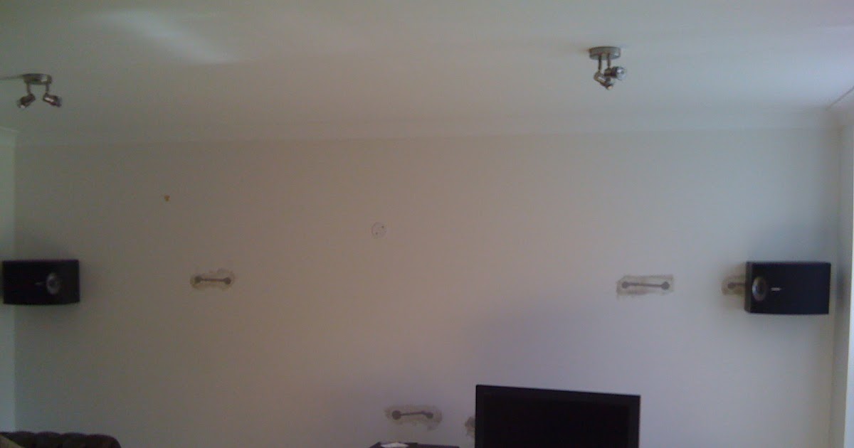 Home Cinema Installation Bose Audio 301 speaker installation