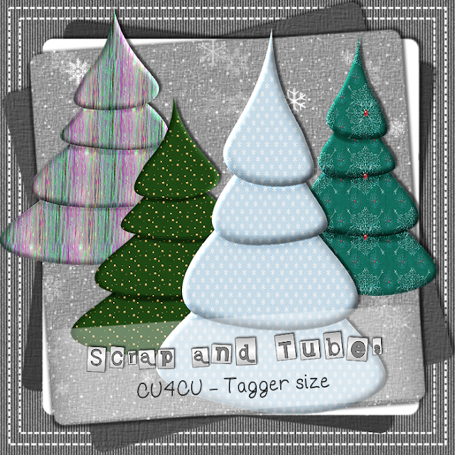 Christmas Trees 2 (CU4CU) .Christmas+Trees+2_Preview_Scrap+and+Tubes