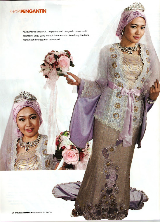 fesen pakaian pengantin