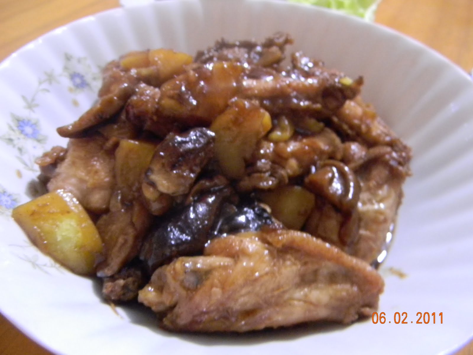 resepi cendawan shitake