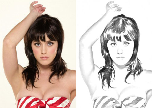 KATY PERRY DRAWING
