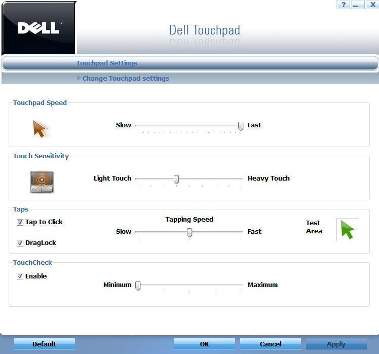 "Ramazan SURAL" Elektronik Günlüğüm Dell Inspiron 1564 Touchpad Fare
