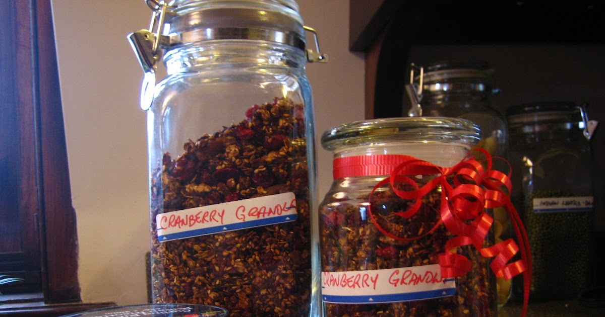Recipes from 4EveryKitchen Nigella's Cranberry, Almond & Honey Granola