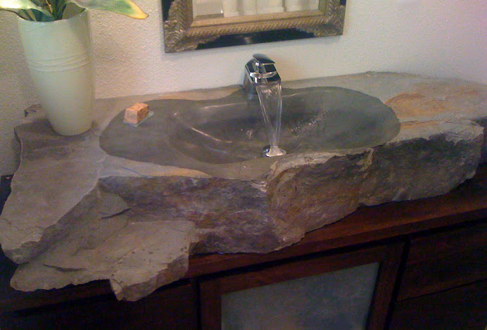 Natural Stone Slab Sink