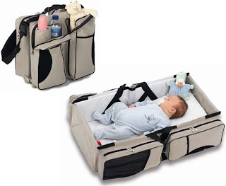 Barcelona Dan Bildiriyorum Yatak Olabilen Bebek Seyahat Cantasi Cok Guzel