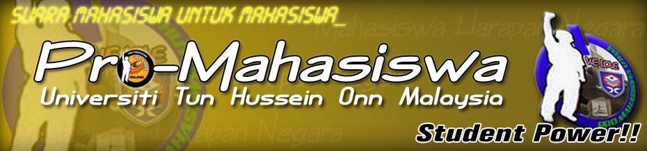 PRO MAHASISWA UTHM