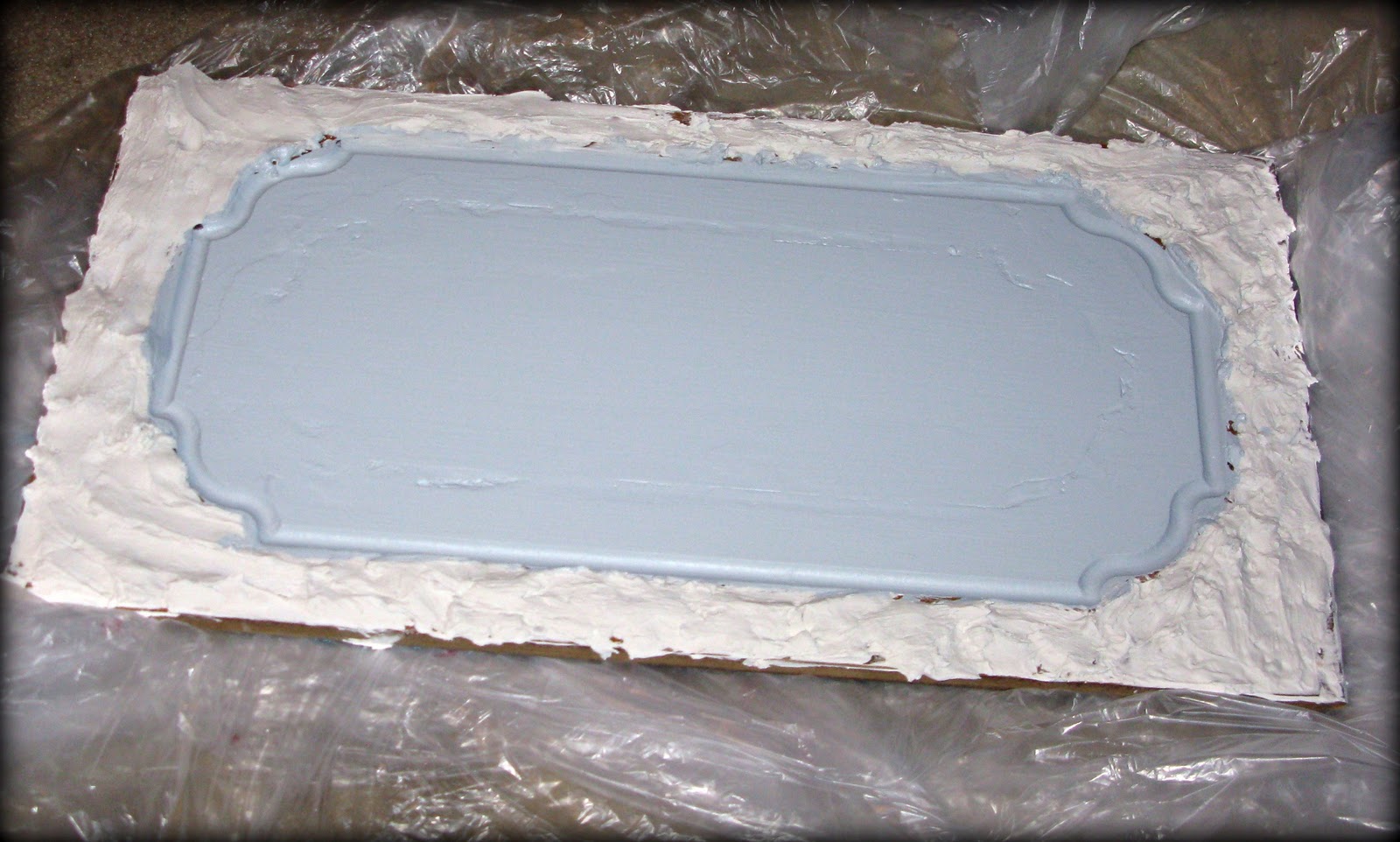 Tattered and Inked Spackle & Paint Wall Art