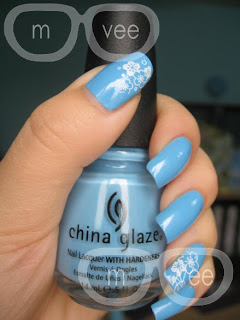 china glaze bahamian escape swatch @ milan and vanaily