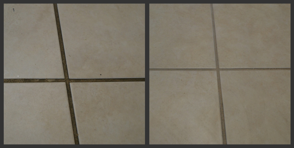Frugal with a Flourish Getting Tile Grout back to Beautiful and Clean!