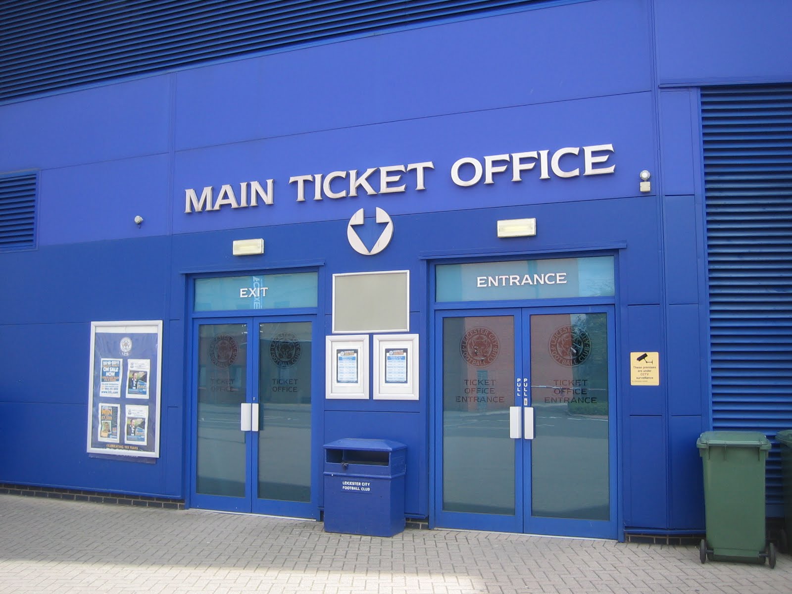 Football Grounds visited by Richard Bysouth Leicester City FC