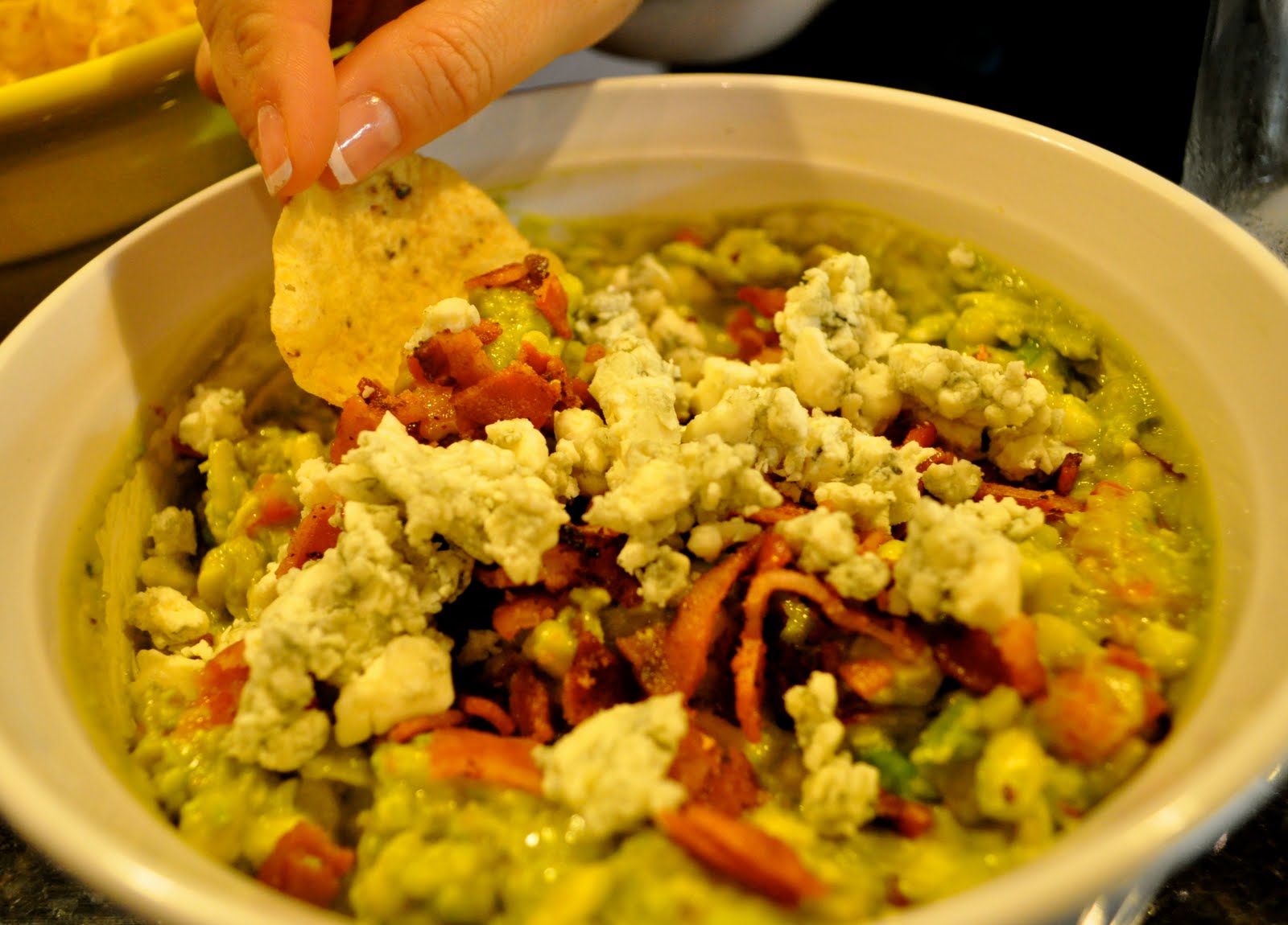 Ashley's Cooking Adventures Cobb Guacamole