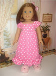 Pink Dot Nightgown