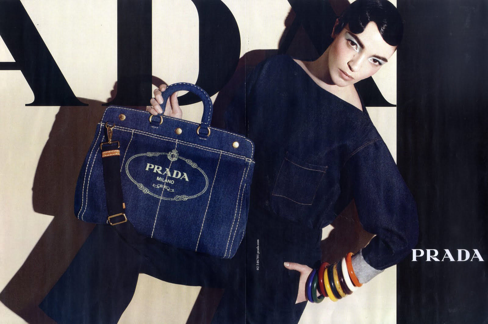 Women Management Prada Spring 2011 Campaign Mariacarla Boscono Photo Steven Meisel