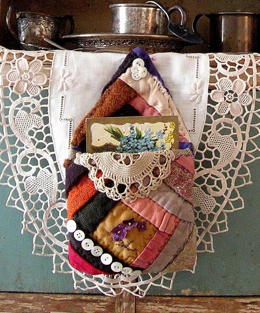 The Rustic Victorian Crazy Quilt by M.E.