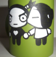 Detalle taza serie Pucca