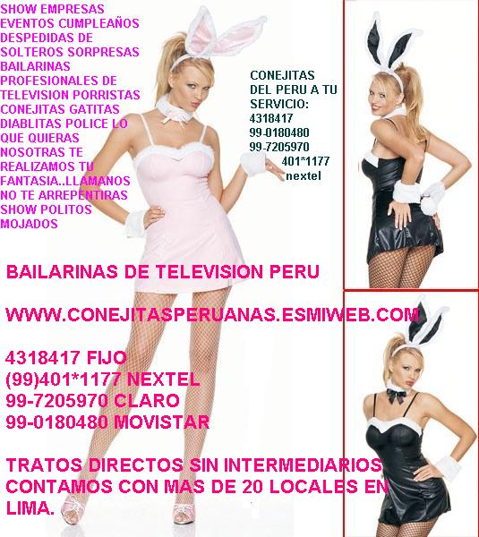 LAS HOT CONEJITAS PERU PISO 14 RECARGADO DE TV