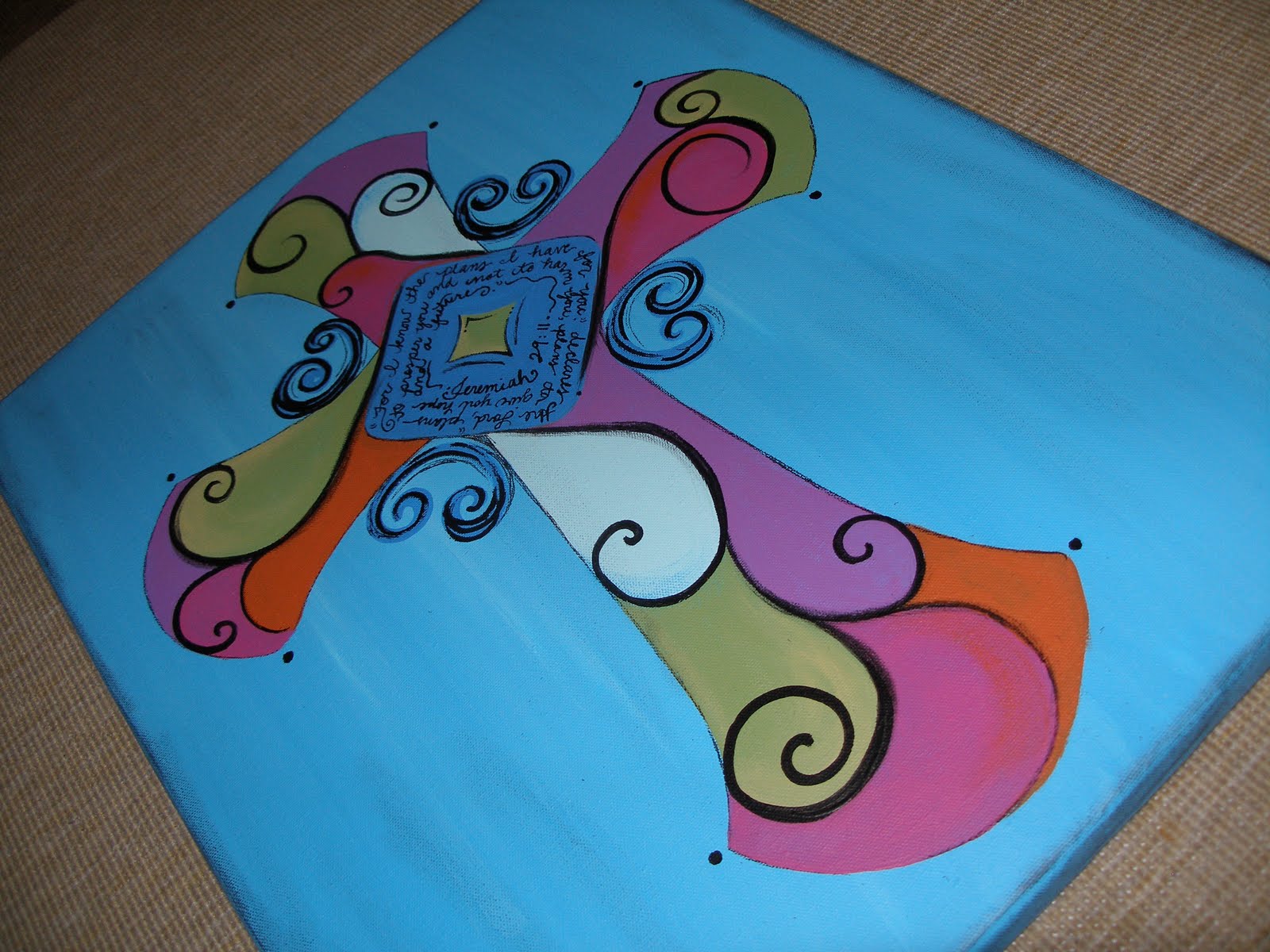 canvas cross paintings